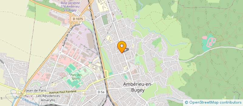 localisation de l'entreprise MADAME STEPHANIE ROBIN  AMBERIEU-EN-BUGEY