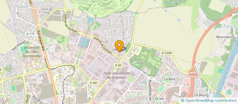 localisation de l'entreprise MADAME STEPHANIE ROBLEDO  HEROUVILLE-SAINT-CLAIR