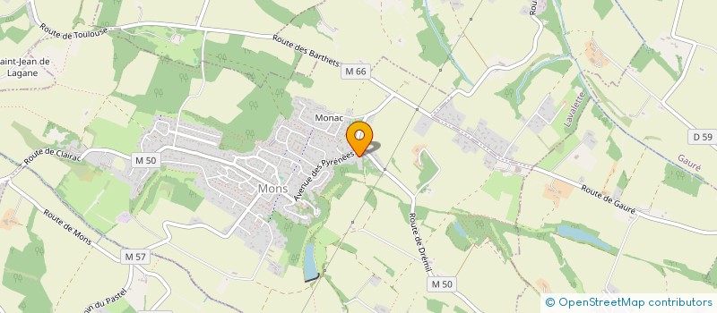 localisation de l'entreprise MADAME STEPHANIE ROBLIN  MONS