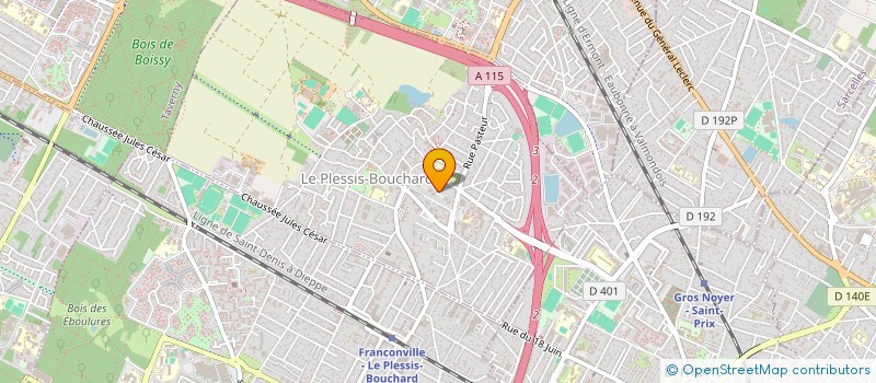 localisation de l'entreprise MADAME STEPHANIE ROCHE à LE PLESSIS-BOUCHARD