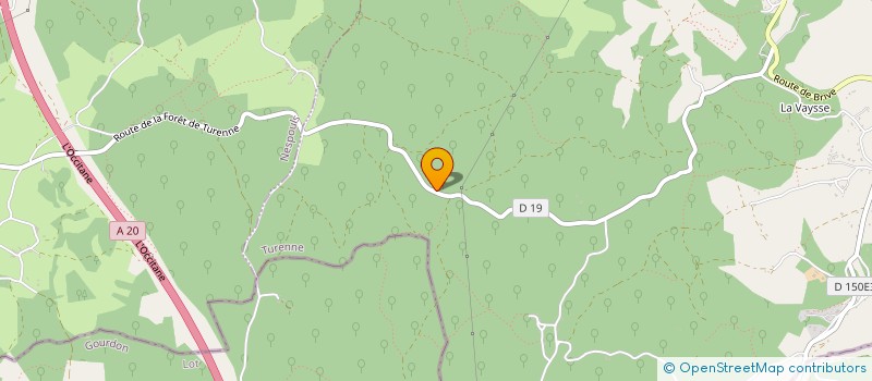 localisation de l'entreprise MADAME STEPHANIE RODRIGUES  LOSTANGES