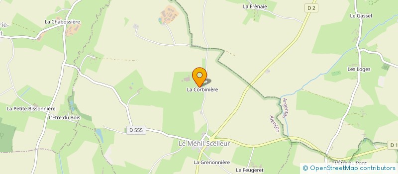 localisation de l'entreprise MADAME STEPHANIE ROGER à L'OREE-D'ECOUVES