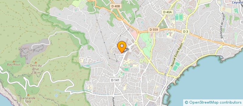 localisation de l'entreprise MADAME STEPHANIE ROGLIANO  LA CIOTAT