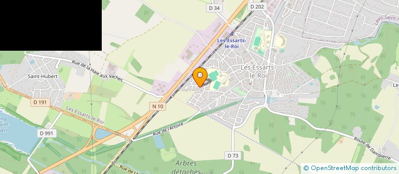 localisation de l'entreprise MADAME STEPHANIE ROISIN  LES ESSARTS-LE-ROI