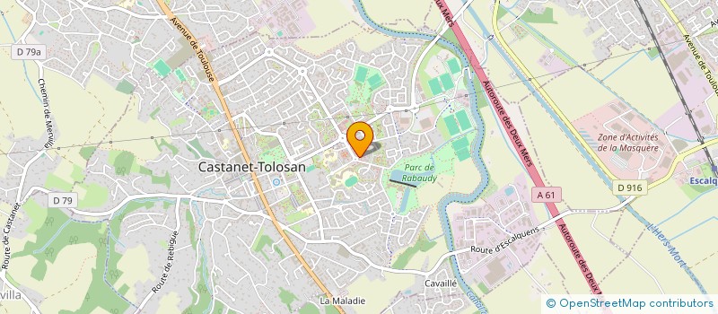 localisation de l'entreprise MADAME STEPHANIE ROLAND à CASTANET-TOLOSAN