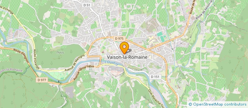 localisation de l'entreprise MADAME STEPHANIE ROLLAND  VAISON-LA-ROMAINE