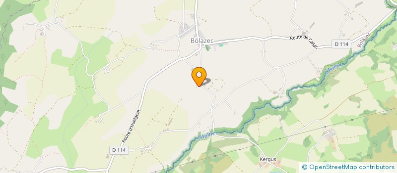 localisation de l'entreprise MADAME STEPHANIE ROLLAND  BOLAZEC