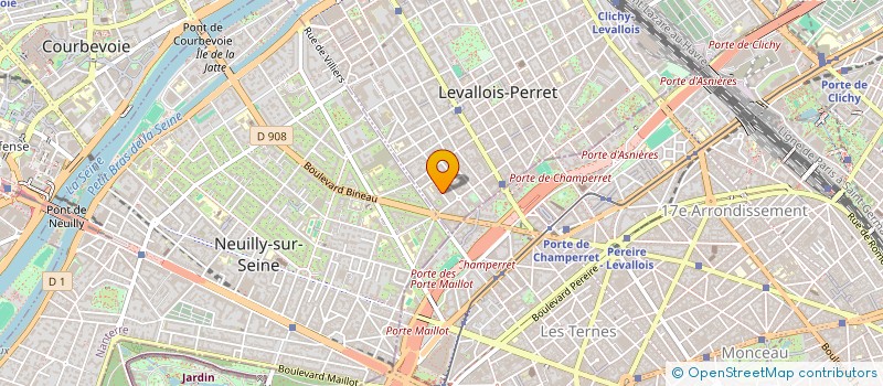 localisation de l'entreprise MADAME STEPHANIE ROLLAND à LEVALLOIS-PERRET