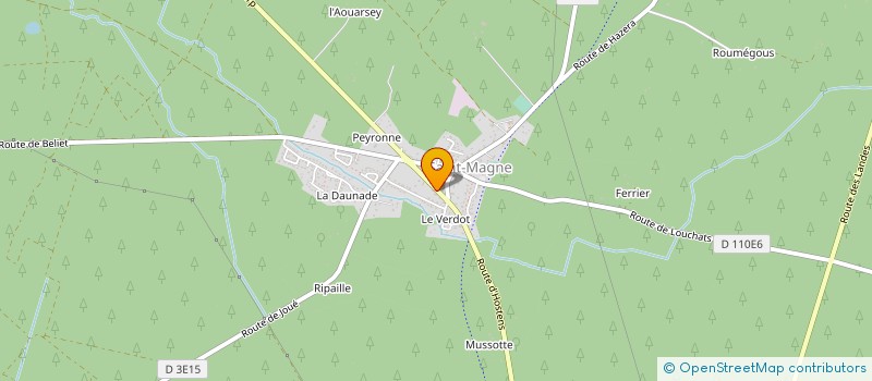 localisation de l'entreprise MADAME STEPHANIE ROLLAND  SAINT-MAGNE