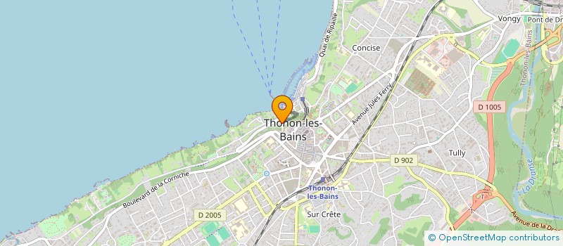 localisation de l'entreprise MADAME STEPHANIE ROLLANDO à THONON-LES-BAINS