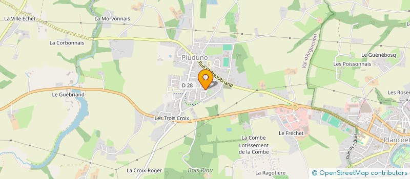 localisation de l'entreprise MADAME STEPHANIE ROLLET  PLUDUNO