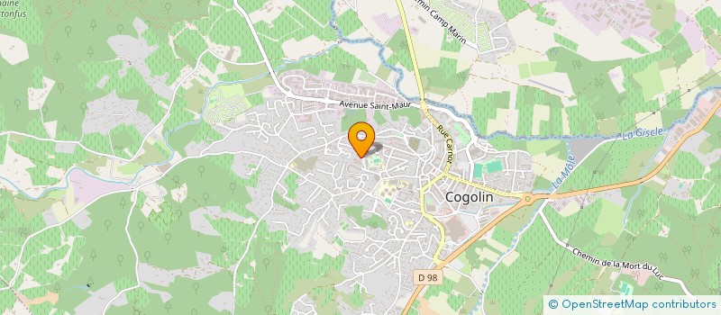 localisation de l'entreprise MADAME STEPHANIE ROMERA à COGOLIN