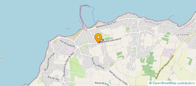 localisation de l'entreprise MADAME STEPHANIE RONDINEAU à LA PLAINE-SUR-MER