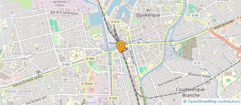 localisation de l'entreprise MADAME STEPHANIE ROOSES à DUNKERQUE
