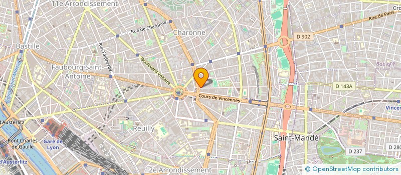 localisation de l'entreprise MADAME STEPHANIE ROQUE  PARIS