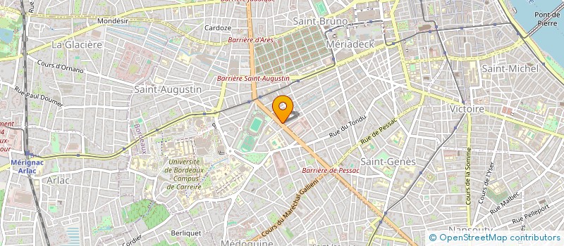 localisation de l'entreprise MADAME STEPHANIE ROQUES  BORDEAUX