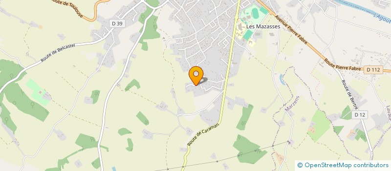 localisation de l'entreprise MADAME STEPHANIE ROS  TEULAT