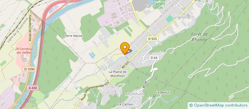 localisation de l'entreprise MADAME STEPHANIE ROSSET-LANCHET  GRIGNON