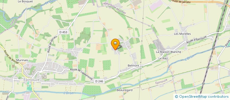 localisation de l'entreprise MADAME STEPHANIE ROSTAING  EPINOUZE