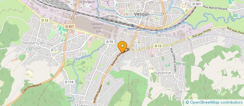 localisation de l'entreprise MADAME STEPHANIE ROTA  ECHENOZ-LA-MELINE