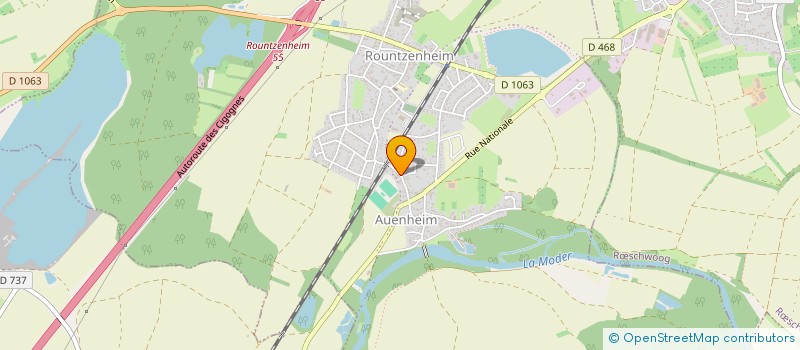 localisation de l'entreprise MADAME STEPHANIE ROTH-SCHUSTER  HOUSSEN