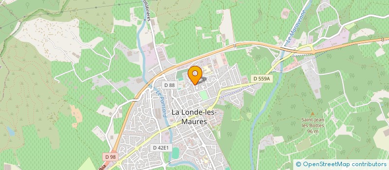 localisation de l'entreprise MADAME STEPHANIE ROUBEUF à LA LONDE-LES-MAURES