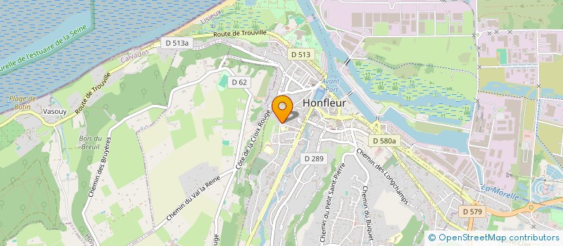 localisation de l'entreprise MADAME STEPHANIE ROUCHER à HONFLEUR