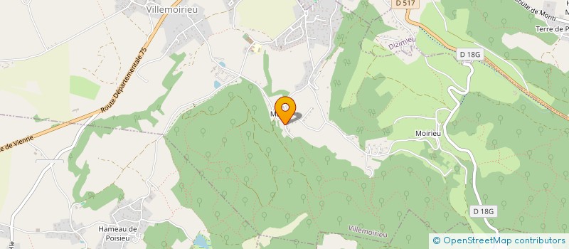 localisation de l'entreprise MADAME STEPHANIE ROUCHON  VILLEMOIRIEU