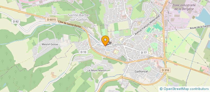 localisation de l'entreprise MADAME STEPHANIE ROULLAND  GAILLON