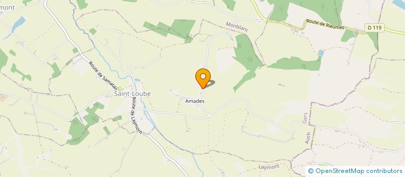 localisation de l'entreprise MADAME STEPHANIE ROUQUET  SAINT-LOUBE