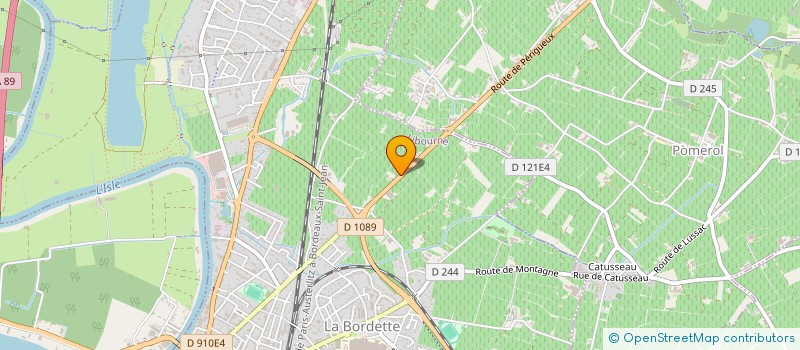 localisation de l'entreprise MADAME STEPHANIE ROUSSEAU à LIBOURNE
