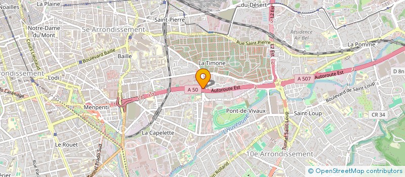 localisation de l'entreprise MADAME STEPHANIE ROUSSEAU  MARSEILLE