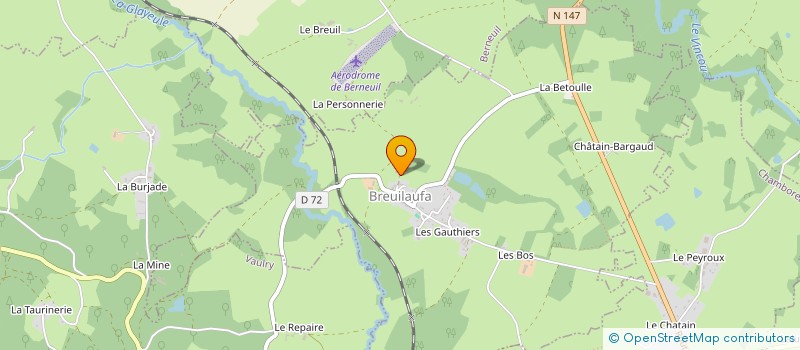 localisation de l'entreprise MADAME STEPHANIE ROUSSEAU à BREUILAUFA