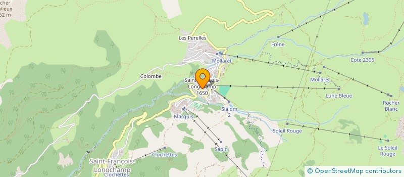 localisation de l'entreprise MADAME STEPHANIE ROUSSEAU  SAINT FRANCOIS LONGCHAMP