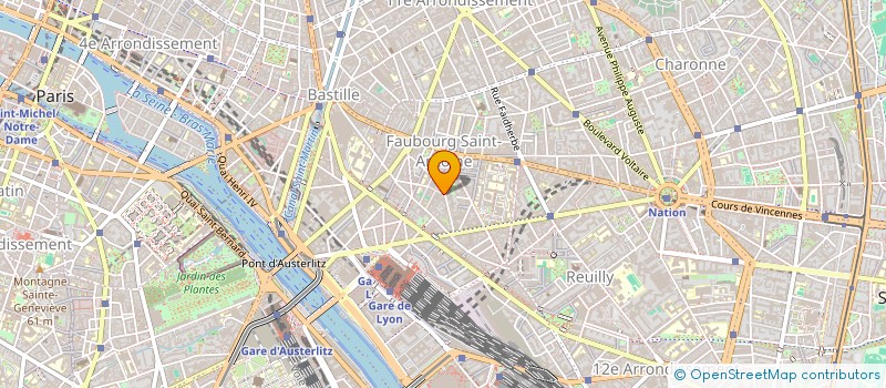 localisation de l'entreprise MADAME STEPHANIE ROUSSELLE  PARIS