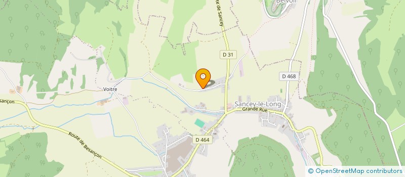 localisation de l'entreprise MADAME STEPHANIE ROUSSEY  SANCEY