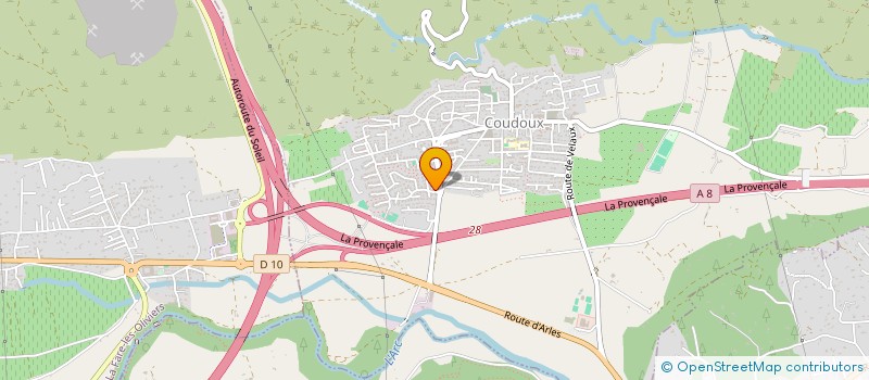 localisation de l'entreprise MADAME STEPHANIE ROUSSIERE  COUDOUX