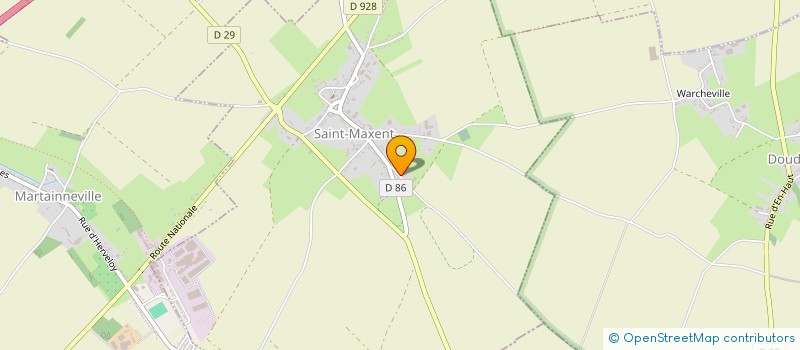 localisation de l'entreprise MADAME STEPHANIE ROUTIER  SAINT-MAXENT