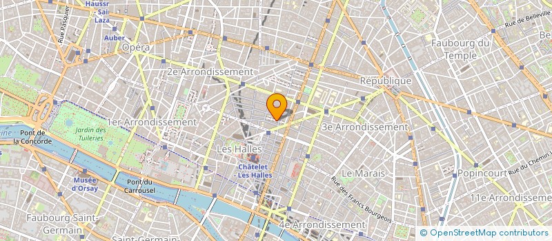 localisation de l'entreprise MADAME STEPHANIE ROUX DE BADHILAC  PARIS