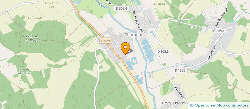 localisation de l'entreprise MADAME STEPHANIE ROUXEL à CHARPONT