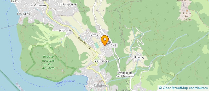 localisation de l'entreprise MADAME STEPHANIE RUBIN  TALLOIRES-MONTMIN