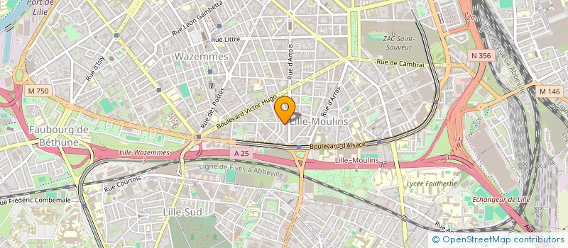 localisation de l'entreprise MADAME STEPHANIE RUBINI  LILLE