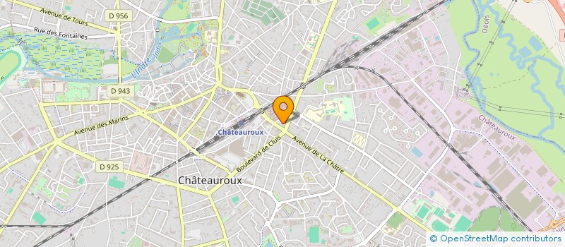 localisation de l'entreprise MADAME STEPHANIE RUDEMARE à CHATEAUROUX