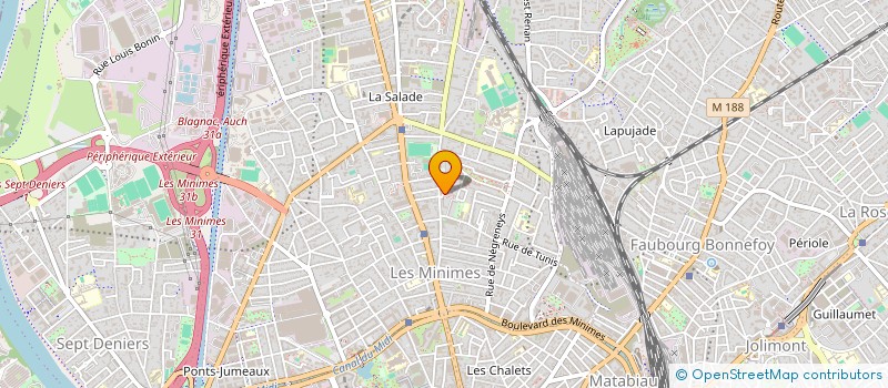 localisation de l'entreprise MADAME STEPHANIE RUGET à TOULOUSE