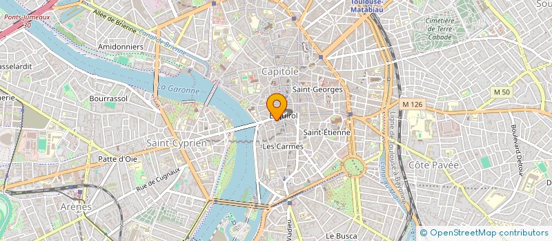 localisation de l'entreprise MADAME STEPHANIE SABATIE  TOULOUSE