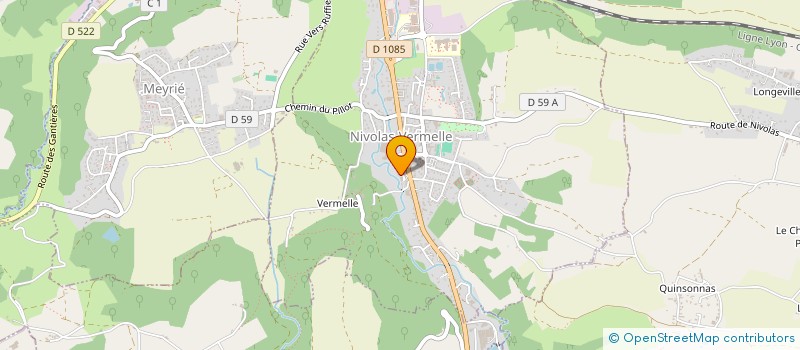 localisation de l'entreprise MADAME STEPHANIE SACCO  NIVOLAS-VERMELLE