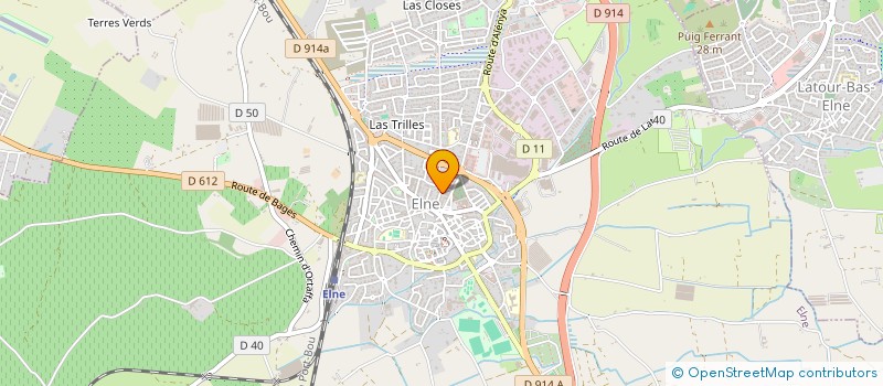 localisation de l'entreprise MADAME STEPHANIE SAENZ  ELNE