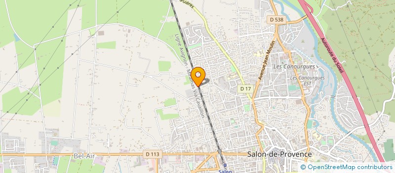 localisation de l'entreprise MADAME STEPHANIE SAINT-OUEN  SALON-DE-PROVENCE