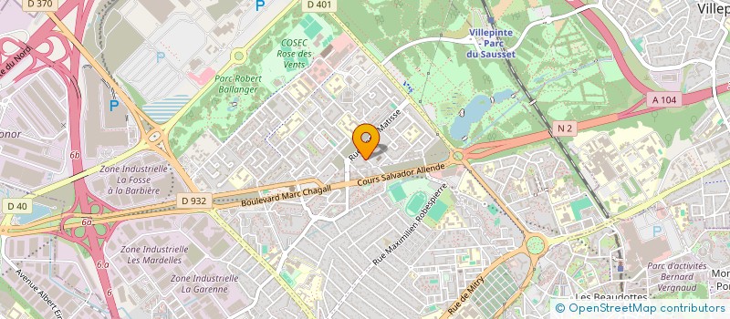 localisation de l'entreprise MADAME STEPHANIE SAINTIL à AULNAY-SOUS-BOIS