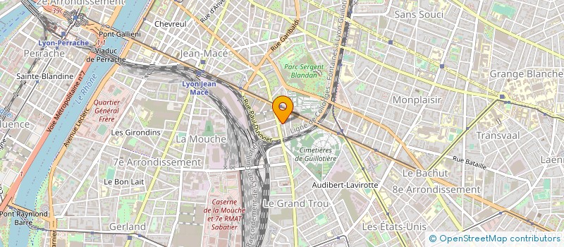 localisation de l'entreprise MADAME STEPHANIE SALAI à LYON